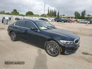 2022 BMW 3 Series 330i with VIN 3MW5R1J06N8C62714, listed as a Copart auction lot 71552322 with 9,664 mi miles. Bid and sale history available at carsss.com. Image 4.