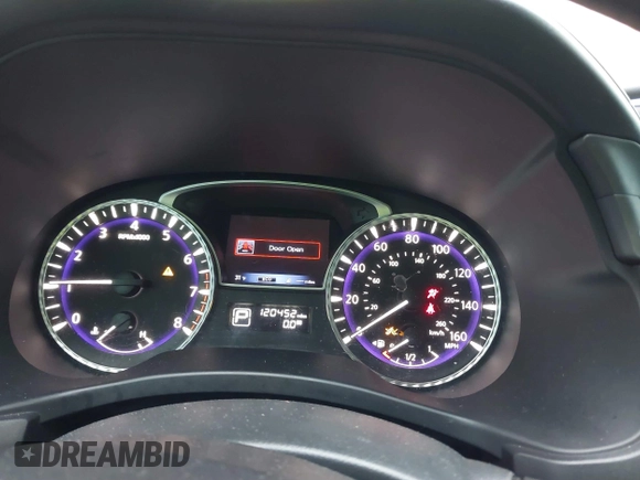 2019 Infiniti QX60 LUXE with VIN 5N1DL0MN4KC528751, listed as a IAAI auction lot 41076594 with 120,452 mi miles. Bid and sale history available at carsss.com. Image 7.