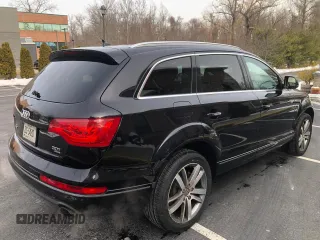 2014 Audi Q7 3.0T Premium Plus with VIN WA1LGAFE6ED013461, listed as a Copart auction lot 45347045 with 139,453 mi miles and Clean Title. Bid and sale history available at carsss.com. Image 3.