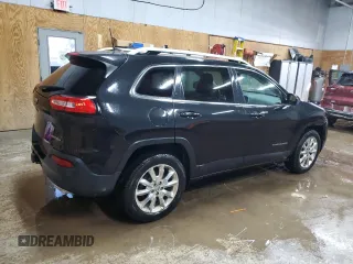 2016 Jeep Cherokee Limited with VIN 1C4PJMDS5GW219932, listed as a Copart auction lot 49209975 with 143,130 mi miles and Clean Title. Bid and sale history available at carsss.com. Image 3.