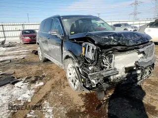 2024 Kia Telluride EX with VIN 5XYP3DGC2RG547470, listed as a Copart auction lot 42578195 with 7,193 mi miles and Salvage Title. Bid and sale history available at carsss.com. Image 12.