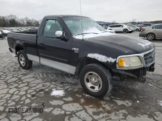 2002 Ford F-150 XL with VIN 1FTRF17W72NA42127, listed as a Copart auction lot 45278395 with 103,866 mi miles and Salvage Title. Bid and sale history available at carsss.com. Image 4.