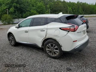 2018 Nissan Murano SL z VIN 5N1AZ2MG9JN128671, wystawiony jako Copart lot #54950575 z przebiegiem 100 712 mil mil oraz Szkoda całkowita • Salvage title. Historia ofert i sprzedaży dostępna na DreamBid. Obrazek 2.