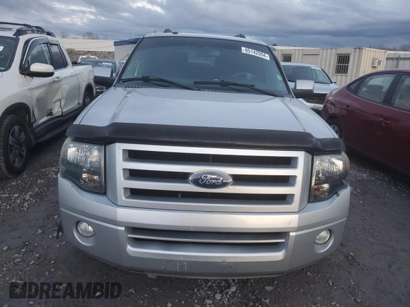 2010 Ford Expedition Max Limited with VIN 1FMJK1K53AEB48172, listed as a Copart auction lot 85142094 with 118,742 mi miles and Salvage Title. Bid and sale history available at DreamBid. Image 5.
