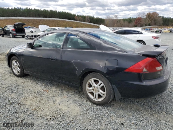 2007 Honda Accord Cpe LX with VIN 1HGCM72367A019921, listed as a Copart auction lot 81838474 with 359,932 mi miles and Salvage Title. Bid and sale history available at carsss.com. Image 2.