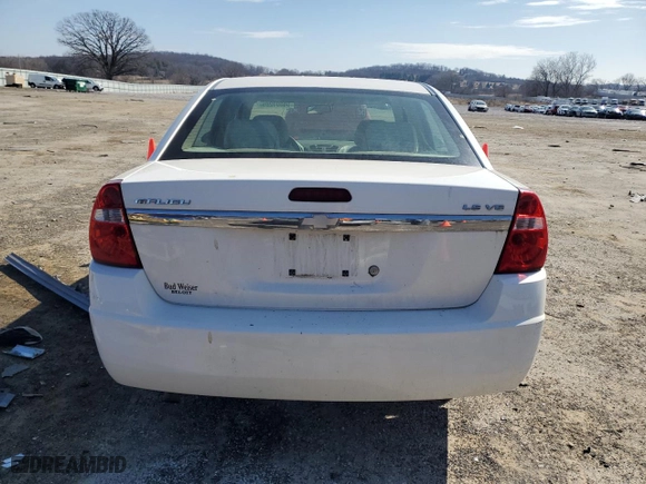 2004 Chevrolet Malibu LS with VIN 1G1ZT52834F200154, listed as a Copart auction lot 50500205 with 155,966 mi miles and Non Repairable. Bid and sale history available at carsss.com. Image 6.