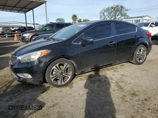 2016 Kia Forte EX with VIN KNAFZ4A84G5463426, listed as a Copart auction lot 40612154 with 90,157 mi miles and Salvage Title. Bid and sale history available at carsss.com. Image 1.