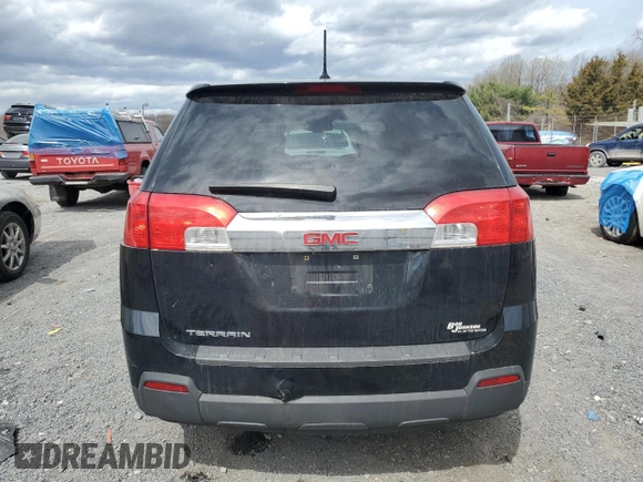 2014 GMC Terrain SLE with VIN 2GKALMEK1E6243896, listed as a Copart auction lot 51001095 with 150,381 mi miles and Salvage Title. Bid and sale history available at carsss.com. Image 6.
