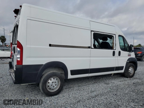 2020 Ram ProMaster Cargo with VIN 3C6TRVDG2LE101664, listed as a Copart auction lot 46073795 with 89,534 mi miles and Non Repairable. Bid and sale history available at carsss.com. Image 3.