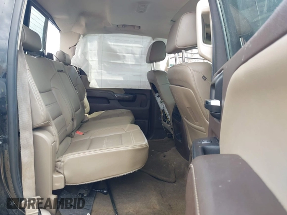 2015 GMC Sierra 2500HD available WiFi Denali with VIN 1GT120E89FF668110, listed as a IAAI auction lot 41805520 with 1 mi miles. Bid and sale history available at carsss.com. Image 8.