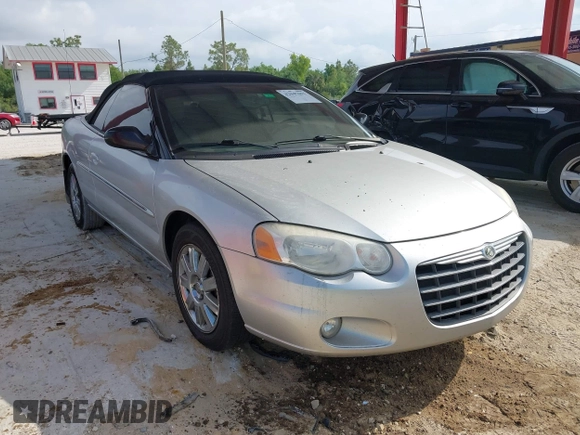 2005 Chrysler Sebring Limited with VIN 1C3EL65R55N705544, listed as a IAAI auction lot 42047691 with 141,136 mi miles and . Bid and sale history available at DreamBid. Image 1.
