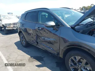 2024 Kia Sportage SX-Prestige with VIN KNDPXCDG0R7130769, listed as a IAAI auction lot 42771002 with 15,045 mi miles and . Bid and sale history available at DreamBid. Image 6.