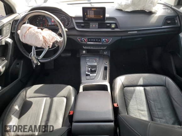 2019 Audi Q5 Premium with VIN WA1ANAFY4K2086553, listed as a Copart auction lot 46258075 with 97,817 mi miles and Non Repairable. Bid and sale history available at carsss.com. Image 8.