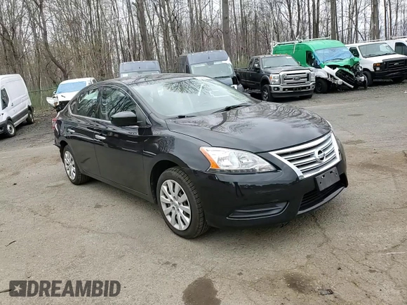 2014 Nissan Sentra S with VIN 3N1AB7AP6EY297732, listed as a Copart auction lot 53456325 with 105,915 mi miles and Salvage Title. Bid and sale history available at DreamBid. Image 13.
