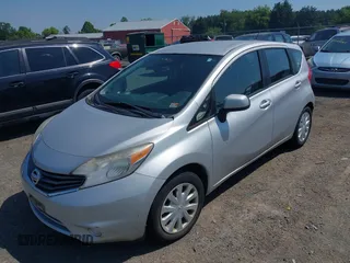 2014 Nissan Note S Plus with VIN 3N1CE2CPXEL395689, listed as a IAAI auction lot 42582976 with 111,556 mi miles and . Bid and sale history available at DreamBid. Image 2.