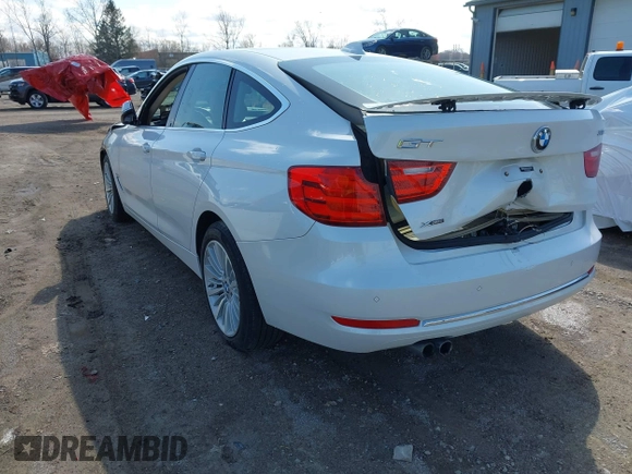 2015 BMW 3 Series 328i Gran Turismo xDrive with VIN WBA3X5C54FD562088, listed as a IAAI auction lot 41894595 with Not provided miles and . Bid and sale history available at DreamBid. Image 3.