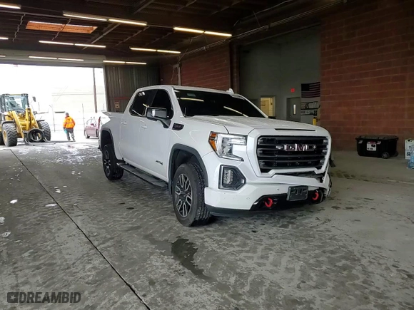 2020 GMC Sierra 1500 AT4 with VIN 3GTP9EEL0LG102340, listed as a Copart auction lot 49222405 with 108,474 mi miles and Salvage Title. Bid and sale history available at carsss.com. Image 10.