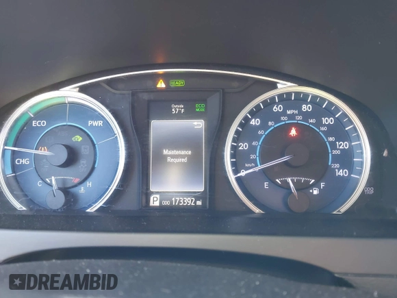 2017 Toyota Camry Hybrid LE with VIN 4T1BD1FK7HU215080, listed as a IAAI auction lot 41959340 with 173,392 mi miles. Bid and sale history available at carsss.com. Image 7.