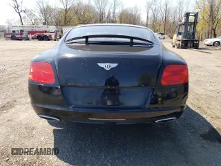 2012 Bentley Continental GT with VIN SCBFR7ZA3CC072773, listed as a Copart auction lot 53946565 with 26,275 mi miles and Salvage Title. Bid and sale history available at DreamBid. Image 6.
