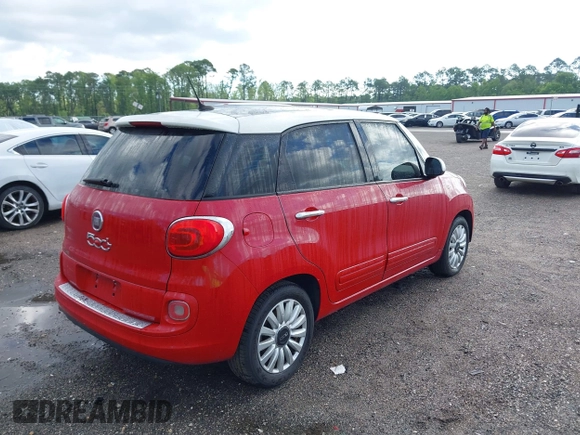 2014 FIAT 500L Easy с VIN ZFBCFABH7EZ001401, выставлен на аукционе IAAI как лот 42244522 с пробегом 164 138 миль миль и . История ставок и продаж доступна на DreamBid. Изображение 4.