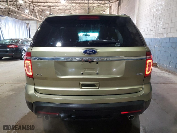 2013 Ford Explorer XLT with VIN 1FM5K8D8XDGA01261, listed as a Copart auction lot 52350425 with 150,354 mi miles and Clean Title. Bid and sale history available at carsss.com. Image 6.