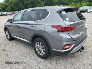 2020 Hyundai Santa Fe SE with VIN 5NMS23AD2LH146863, listed as a Copart auction lot 62695745 with 75,173 mi miles and Salvage title. Bid and sale history available at DreamBid. Image 2.