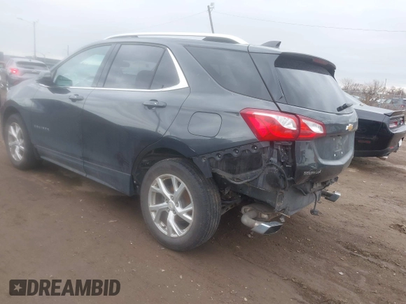 2019 Chevrolet Equinox LT with VIN 2GNAXLEX7K6141527, listed as a IAAI auction lot 41872543 with 97,992 mi miles and . Bid and sale history available at DreamBid. Image 3.