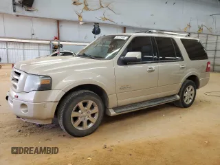 2007 Ford Expedition Limited with VIN 1FMFU20547LA57036, listed as a Copart auction lot 89315465 with 210,329 mi miles and Salvage title. Bid and sale history available at DreamBid. Image 1.
