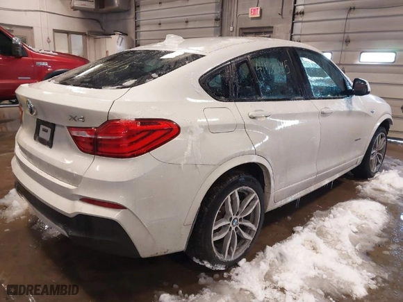 2016 BMW X4 xDrive35i with VIN 5UXXW5C54G0N92321, listed as a IAAI auction lot 41581445 with NaN miles. Bid and sale history available at carsss.com. Image 4.