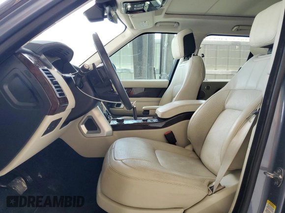2020 Land Rover Range Rover with VIN SALGS4RY6LA404694, listed as a Copart auction lot 59352225 with 47,938 mi miles and Salvage title. Bid and sale history available at DreamBid. Image 7.