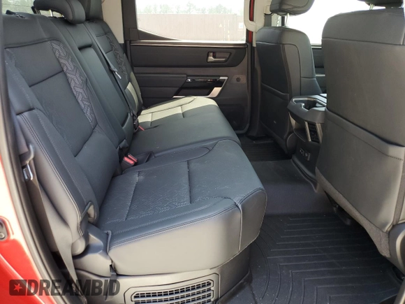 2024 Toyota Tundra Limited Hybrid with VIN 5TFJC5AB5RX003845, listed as a Copart auction lot 55306105 with 8,905 mi miles and Salvage title. Bid and sale history available at DreamBid. Image 10.