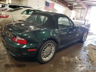 2001 BMW Z3 3.0i with VIN WBACN53451LJ58731, listed as a Copart auction lot 86268494 with 59,355 mi miles and Clean Title. Bid and sale history available at carsss.com. Image 3.