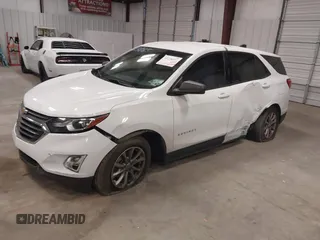 2019 Chevrolet Equinox LS with VIN 2GNAXHEV9K6196119, listed as a IAAI auction lot 41238157 with 83,412 mi miles and . Bid and sale history available at DreamBid. Image 2.