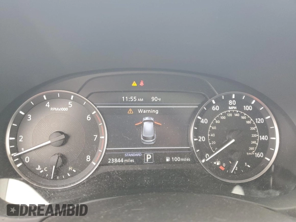 2023 Infiniti QX50 Luxe with VIN 3PCAJ5BA9PF107127, listed as a Copart auction lot 63402535 with 23,844 mi miles and Salvage title. Bid and sale history available at DreamBid. Image 9.