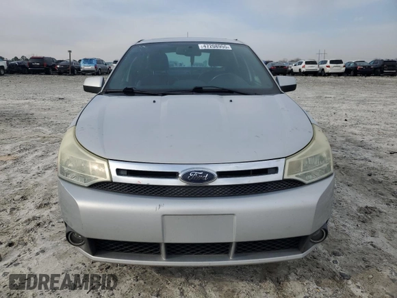 2008 Ford Focus SE with VIN 1FAHP35NX8W219776, listed as a Copart auction lot 47208955 with 150,598 mi miles and Salvage Title. Bid and sale history available at DreamBid. Image 5.