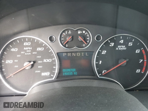 2009 Chevrolet Equinox LS with VIN 2CNDL13F296226877, listed as a Copart auction lot 47758795 with 190,035 mi miles and Salvage Title. Bid and sale history available at carsss.com. Image 9.