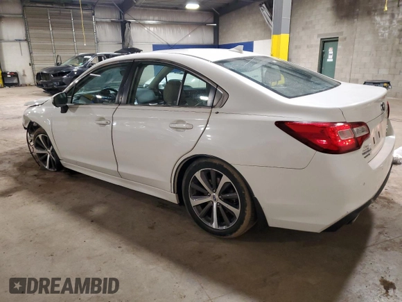2018 Subaru Legacy Limited with VIN 4S3BNEN64J3037993, listed as a Copart auction lot 46683545 with 38,331 mi miles and Salvage Title. Bid and sale history available at carsss.com. Image 2.