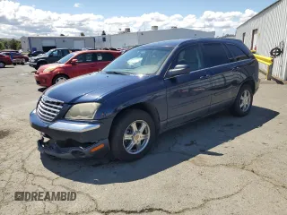 2004 Chrysler Pacifica z VIN 2C4GM684X4R511479, wystawiony jako Copart lot #57055155 z przebiegiem 182 041 mil mil oraz Szkoda całkowita • Salvage title. Historia ofert i sprzedaży dostępna na DreamBid. Obrazek 1.