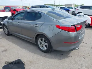 2015 Kia Optima LX with VIN 5XXGM4A71FG423232, listed as a IAAI auction lot 42054131 with 135,213 mi miles. Bid and sale history available at carsss.com. Image 3.