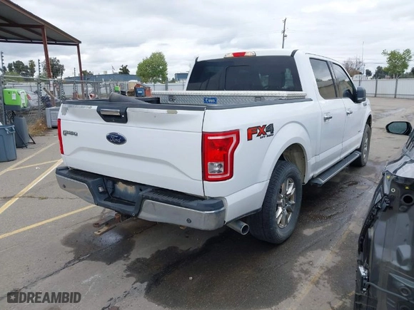2017 Ford F-150 XL with VIN 1FTEW1EP5HKC36028, listed as a IAAI auction lot 41938351 with 234,687 mi miles. Bid and sale history available at carsss.com. Image 4.