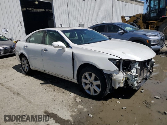 2009 Lexus ES 330 with VIN JTHBJ46G692293212, listed as a Copart auction lot 52861695 with 132,804 mi miles and Salvage Title. Bid and sale history available at DreamBid. Image 4.