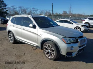 2016 BMW X3 xDrive28i with VIN 5UXWX9C52G0D89088, listed as a IAAI auction lot 41759386 with 143,249 mi miles and . Bid and sale history available at DreamBid. Image 1.