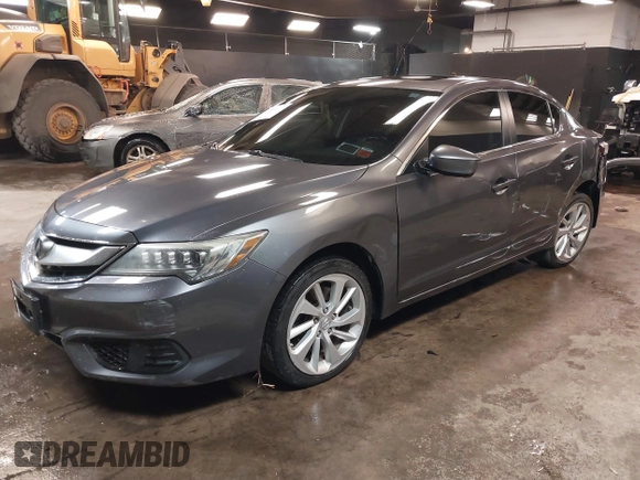 2017 Acura ILX with VIN 19UDE2F34HA000283, listed as a IAAI auction lot 41468317 with 58,566 mi miles. Bid and sale history available at carsss.com. Image 17.