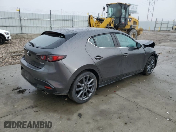 2020 Mazda Mazda3 Hatchback with VIN JM1BPALM6L1163713, listed as a Copart auction lot 86452074 with 0 mi miles and Clean Title. Bid and sale history available at carsss.com. Image 3.