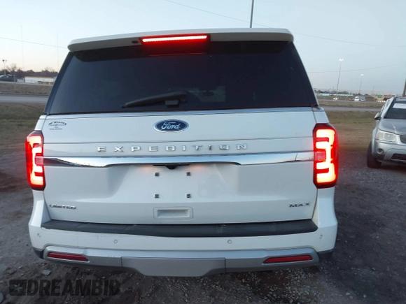 2023 Ford Expedition Max Limited with VIN 1FMJK1K87PEA59532, listed as a IAAI auction lot 41076319 with 33,480 mi miles and . Bid and sale history available at DreamBid. Image 16.