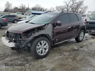 2014 Nissan Murano SV z VIN JN8AZ1MU4EW418065, wystawiony jako Copart lot #41496135 z przebiegiem 60 162 mil mil oraz Szkoda całkowita • Salvage title. Historia ofert i sprzedaży dostępna na DreamBid. Obrazek 1.