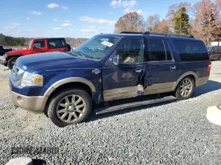 2011 Ford Expedition EL XLT with VIN 1FMJK1J58BEF34329, listed as a Copart auction lot 83295354 with 217,582 mi miles and Salvage Title. Bid and sale history available at carsss.com. Image 1.