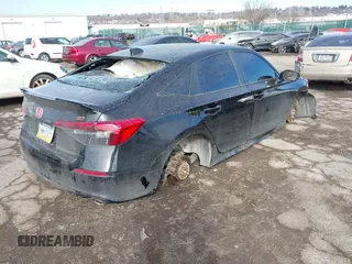 2022 Honda Civic Si with VIN 2HGFE1E50NH471124, listed as a IAAI auction lot 41460283 with Not Provided miles and . Bid and sale history available at DreamBid. Image 4.