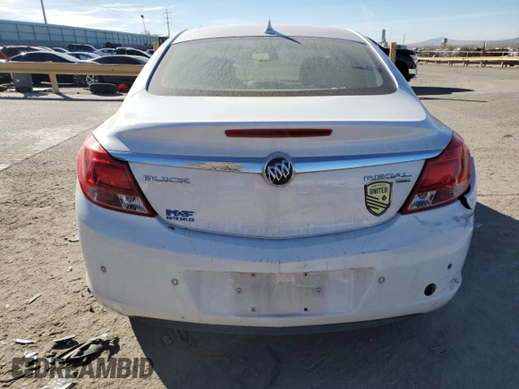 2011 Buick Regal CXL RL6 with VIN W04GU5GC8B1006393, listed as a Copart auction lot 87379844 with 112,188 mi miles and Salvage Title. Bid and sale history available at carsss.com. Image 6.