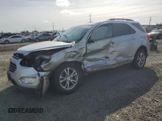 2016 Chevrolet Equinox LT with VIN 2GNFLFEK5G6354569, listed as a Copart auction lot 48344785 with 114,020 mi miles and Salvage Title. Bid and sale history available at carsss.com. Image 1.